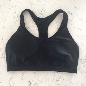 Fabletics | Women's Medium, Black‎ strappy back Sports Bra